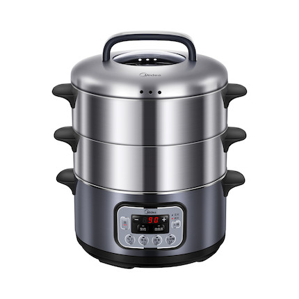 电蒸锅 急速出汽 12.5L(含上盖空间)三层大容量 3cm加高锅盖 MZ-ZG28Power501