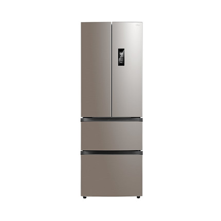 【新品推荐】美的(Midea) 318升多门冰箱风冷无霜智能变频BCD-318WTPZM(E)爵士棕