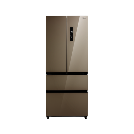 美的(Midea) 美的冰箱多门风冷无霜电冰箱对开门多门变频冰箱411升BCD-411WTPM(E)