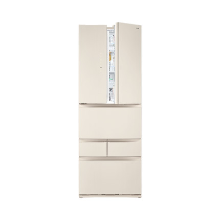 【百年科技】东芝510L双冷却系统中置果蔬室ifeel感温智控 GR-RM537WE-PG1A7