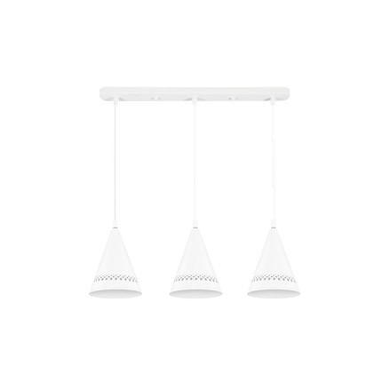 餐吊灯 北欧风格 烤漆铁艺灯体 MDY3X14-Z/E27-Y16(配3个3W灯泡)