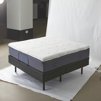 梦洁家纺 美的 床上用品 SOMUS·I SLEEP乳胶太空绵三合一厚垫