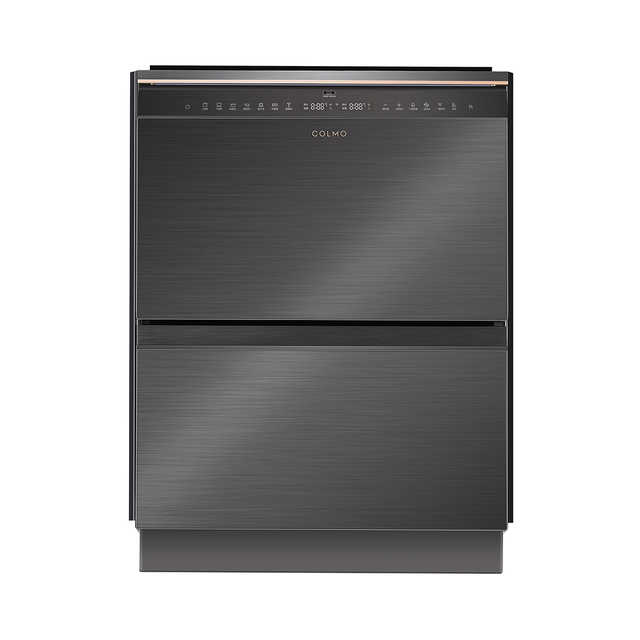 【嵌入式】COLMO 洗碗机 14套 双屉设计 母婴分洗 红酒杯洗 洗烘存一体 CDDTW612