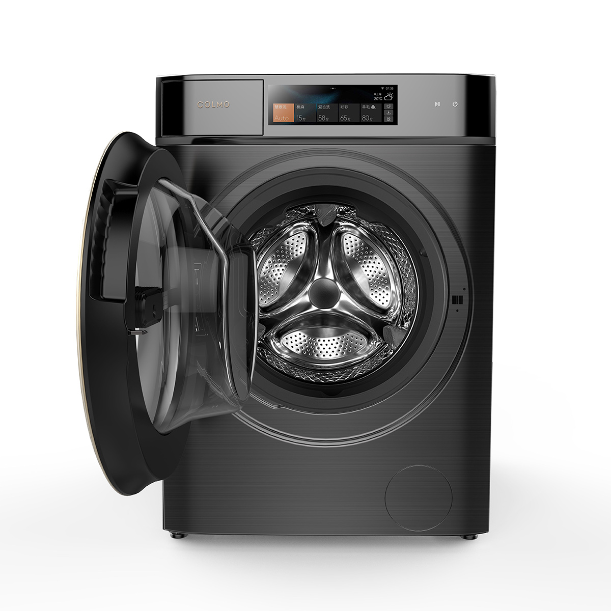 colmo 洗烘一体机 10kg 慧眼洗 自动投放 紫外杀菌 ocdc电机 智能家电