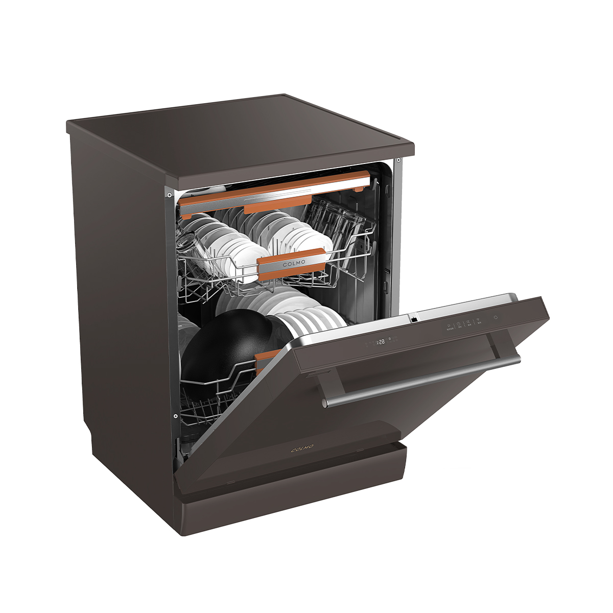 自营 【独嵌两用f1】colmo洗碗机 14套 离子净味高效灭菌 热风烘干