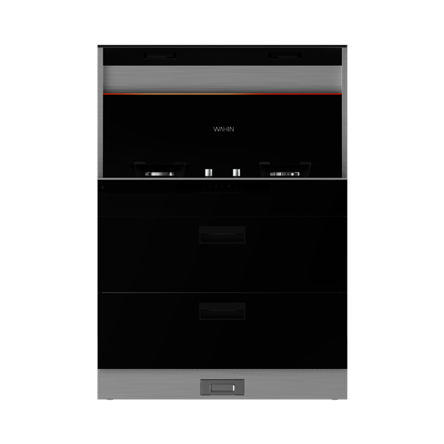 【集成灶】华凌 17m³大吸力 4.5KW猛火 烟灶联动 消毒恒温烘存 JJZT-YP002-G