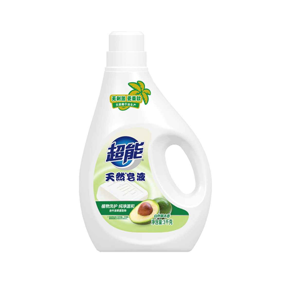 洗衣液 3kg超能天然皂液