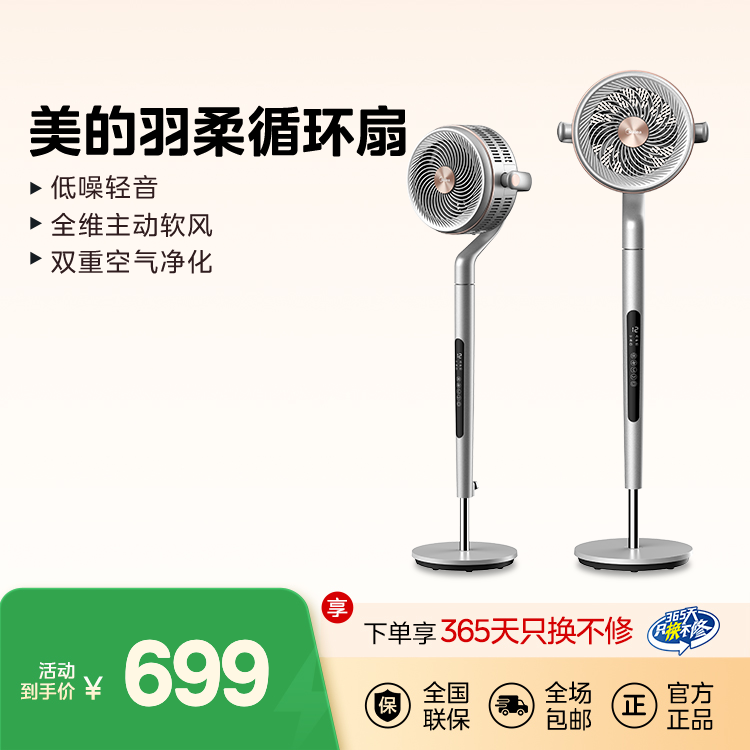 循环扇 RoHS FGD24TMX 220V,1Ph 50Hz 钛钢灰RS-GY103